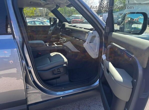 SALEJ7EX0R2286346 2024 LAND ROVER DEFENDER Silver Widok z tyłu