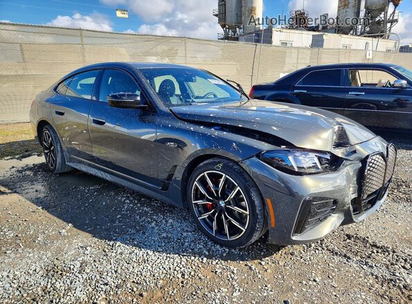 WBY23HD03SFV64510 2025 BMW I4 Gray Вид спереду