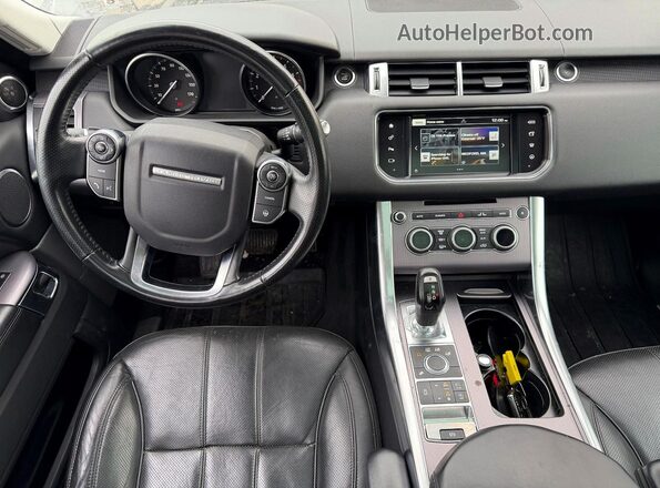 SALWR2VF1GA552189 2016 LAND ROVER RANGE ROVER Blue Rear seats view