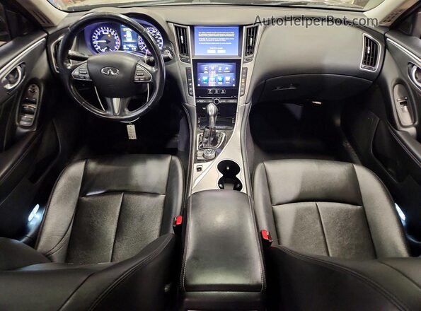 JN1EV7AR9HM841383 2017 INFINITI Q50 Black 