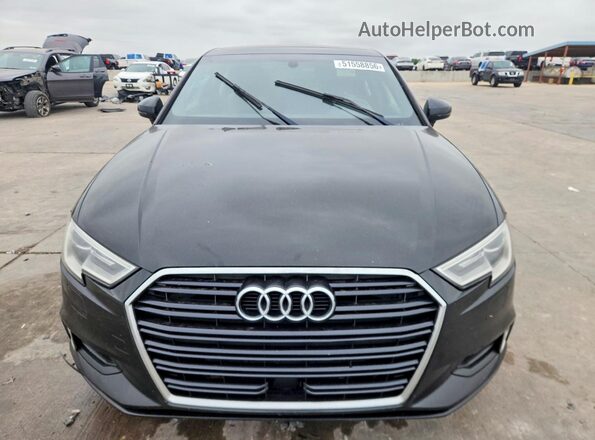 WAUAUGFF7K1009298 2019 AUDI A3 Black Вид ззаду