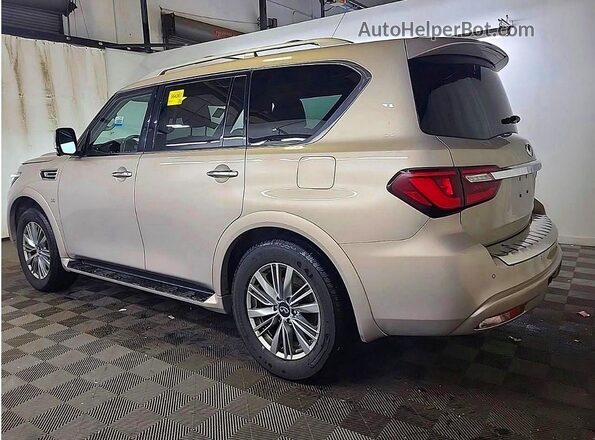 JN8AZ2NE6J9194254 2018 INFINITI QX80 Gold 