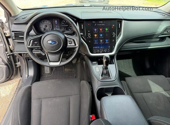 4S3BWAD66N3019010 2022 SUBARU LEGACY Gray Вид задніх сидінь