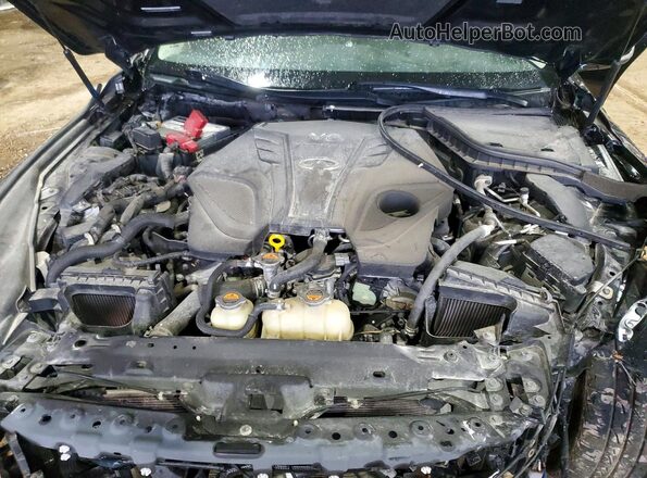 JN1EV7AR5LM254252 2020 INFINITI Q50 Black Widok komory silnika