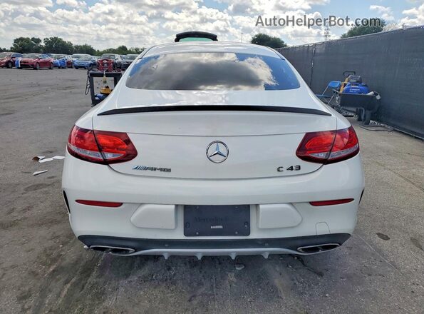WDDWJ6EB4HF537215 2017 MERCEDES-BENZ C White 