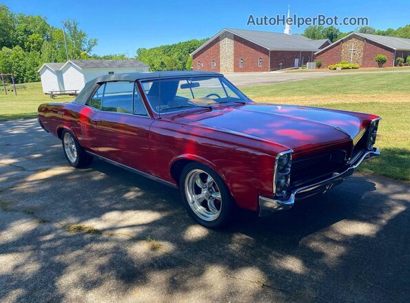 237677B123751 1967 PONTIAC LEMANS Красный 