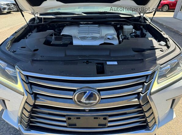 JTJHY7AX2J4263193 2018 LEXUS LX White 