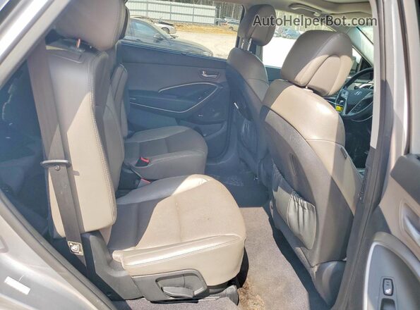 KM8SRDHF1GU157016 2016 HYUNDAI SANTA FE Silver Vista del compartimento del motor