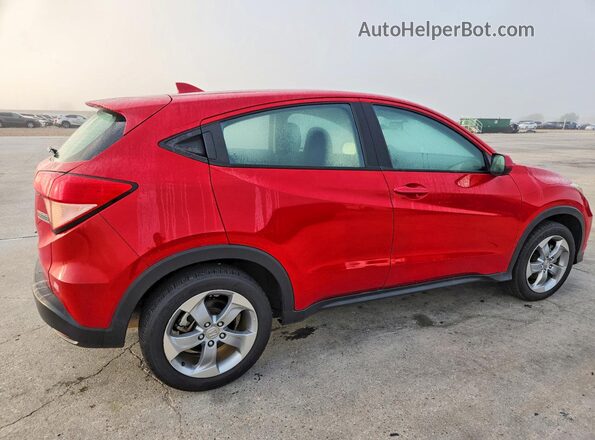 3CZRU5H37HG710182 2017 HONDA HR-V Красный Передняя правая четверть