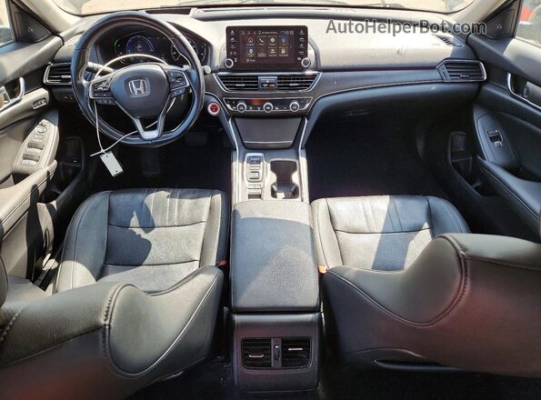 1HGCV3F90LA011263 2020 HONDA ACCORD Black ხელსაწყოთა პანელის ხედი