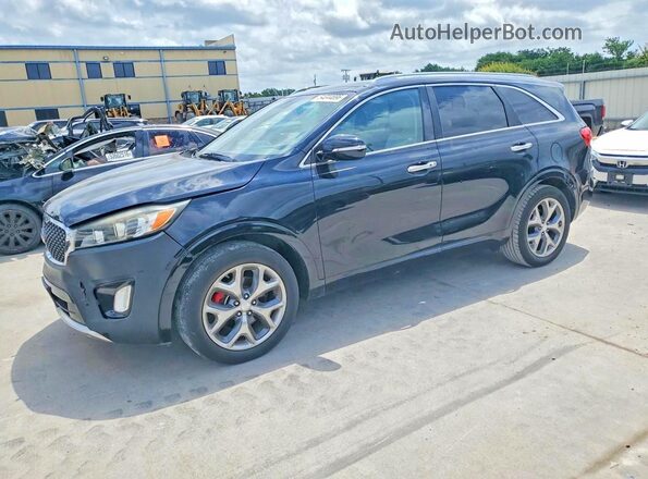 5XYPK4A59HG220477 2017 KIA SORENTO Black 