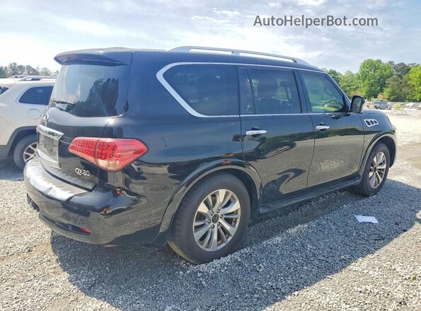 JN8AZ2NF7G9613570 2016 INFINITI QX80 Black Przód prawy