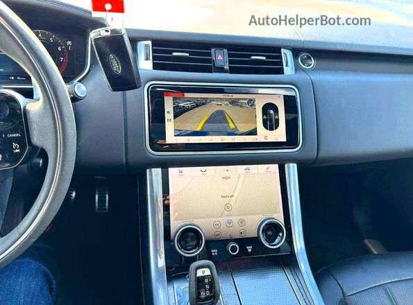 SALWS2SU1KA866425 2019 LAND ROVER RANGE Black Rear interior view