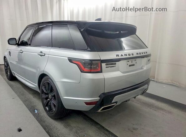 SALWV2SV2JA187763 2018 LAND ROVER RANGE Серый Задняя правая четверть