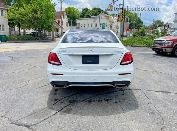 WDDZF4KB0KA606543 2019 MERCEDES-BENZ E White Հետևի տեսք