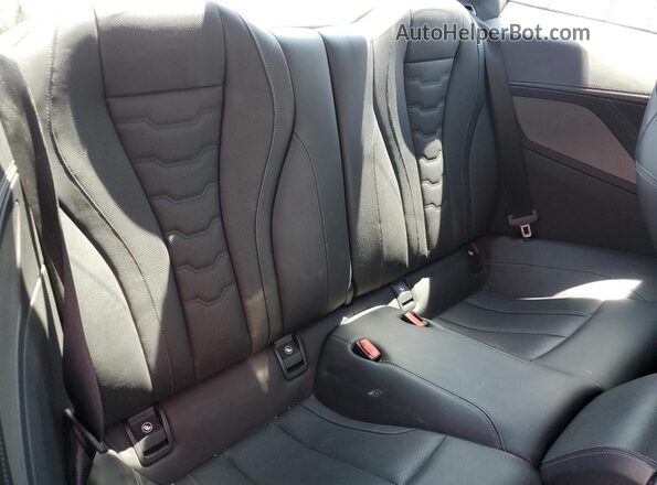 WBABC4C57KBU96451 2019 BMW M8 Black Vista interior trasera