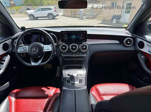 W1N0G8DB8NV351733 2022 MERCEDES-BENZ GLC-CLASS Black Սալոնի դիմացի տեսք