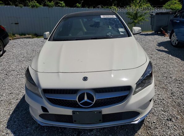 WDDSJ4GB1JN543209 2018 MERCEDES-BENZ CLA-CLASS White Vista trasera