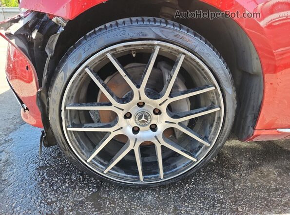 WDDZF4JB3HA204929 2017 MERCEDES-BENZ E Красный 