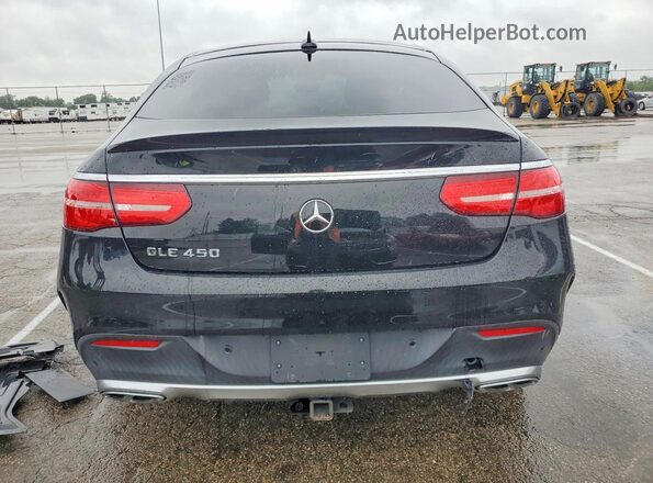 4JGED6EB8GA032525 2016 MERCEDES-BENZ GLE Black Widok wnętrza z przodu
