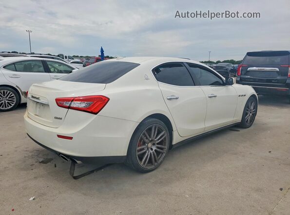 ZAM57RTA9G1177091 2016 MASERATI GHIBLI White Передня права чверть