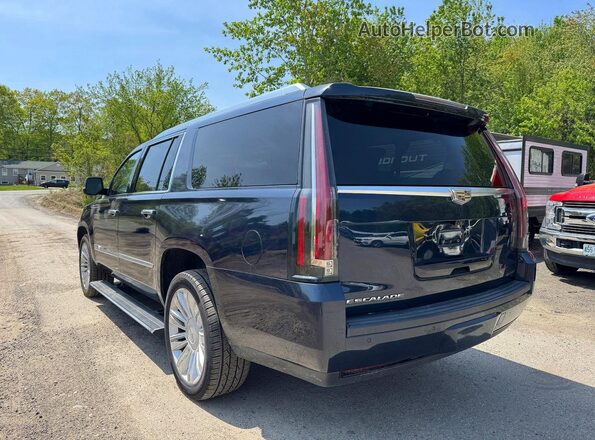 1GYS4KKJ7KR114181 2019 CADILLAC ESCALADE Синий 