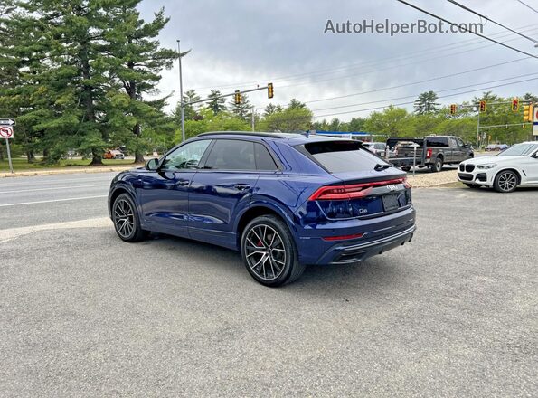 WA1EVAF15KD036494 2019 AUDI Q8 Blue Դիմացի տեսք