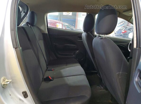 ML32A3HJ8JH000211 2018 MITSUBISHI MIRAGE Silver უკანა სალონის ხედი