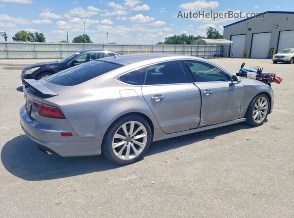 WAUWGAFC7GN005591 2016 AUDI A7 Silver Передня права чверть