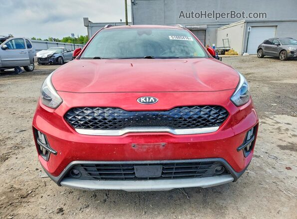 KNDCE3LC0M5462881 2021 KIA NIRO Red უკანა ხედი