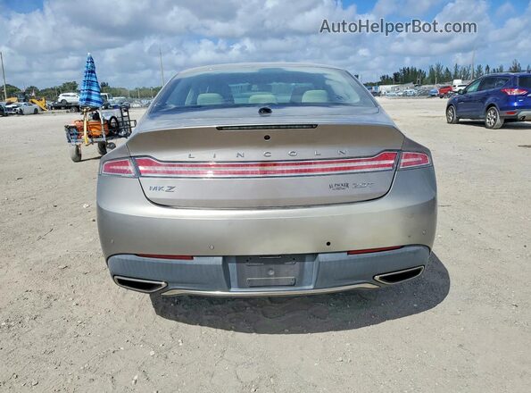 3LN6L5A98KR619133 2019 LINCOLN MKZ Кремовый Вид салона спереди