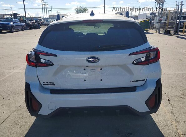 4S4GUHD64T3709979 2026 SUBARU CROSSTREK White Вид салону спереду