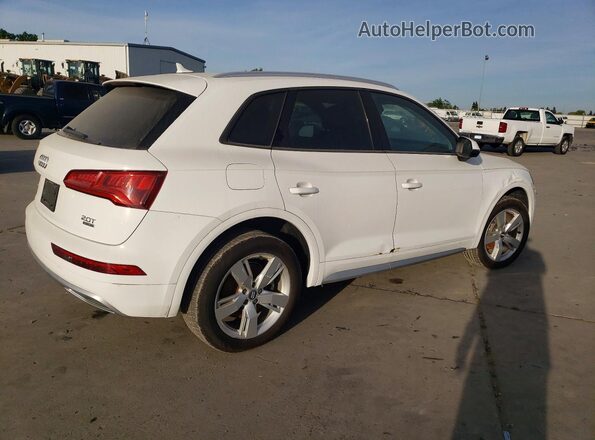 WA1ANAFY5J2150520 2018 AUDI Q5 White წინა მარჯვენა