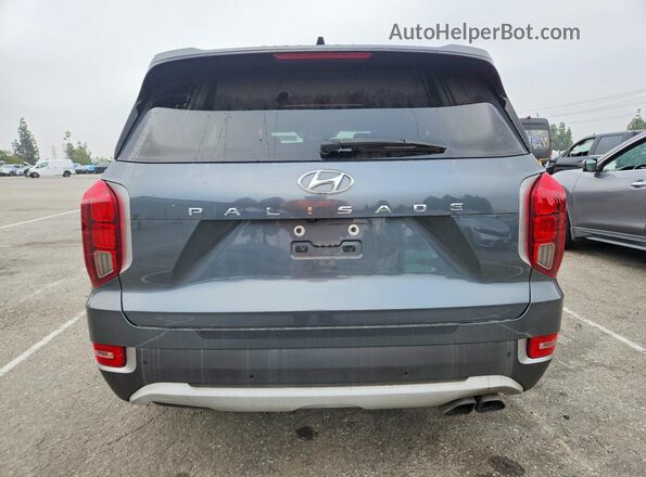 KM8R44HE5NU350366 2022 HYUNDAI PALISADE Gray Вид салону спереду