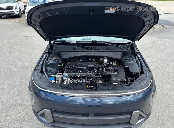 KM8HBCAB3SU203583 2025 HYUNDAI KONA Blue Widok wnętrza z przodu