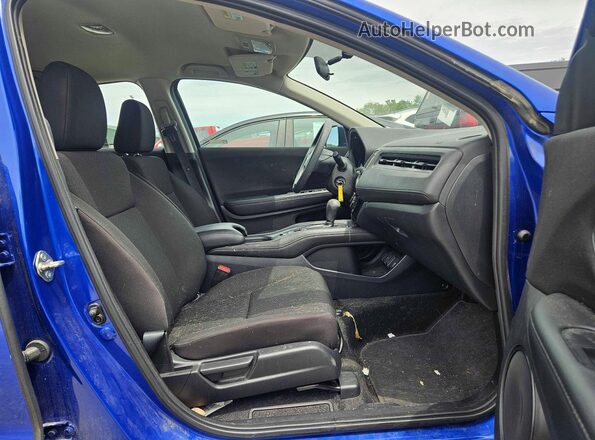 3CZRU6H3XJG729613 2018 HONDA HR-V Blue Widok z tyłu