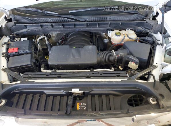 1GTR9AED7NZ161303 2022 GMC SIERRA Белый Вид подкапотного пространства