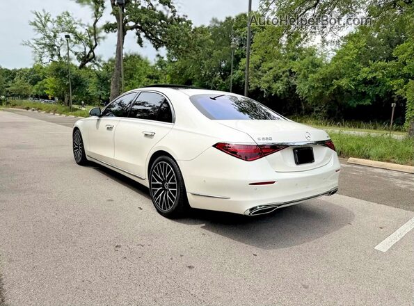 W1K6G7GB6MA045696 2021 MERCEDES-BENZ S White 