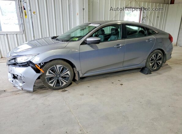 19XFC1F72HE209528 2017 HONDA CIVIC Gray Задня ліва чверть