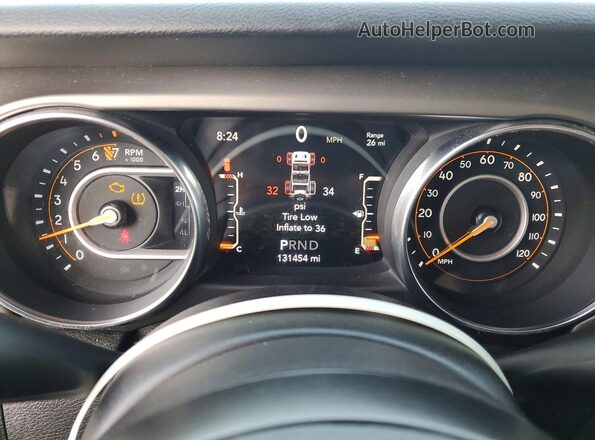 1C4HJXDG9KW538602 2019 JEEP WRANGLER Gray Widok tylnych siedzeń