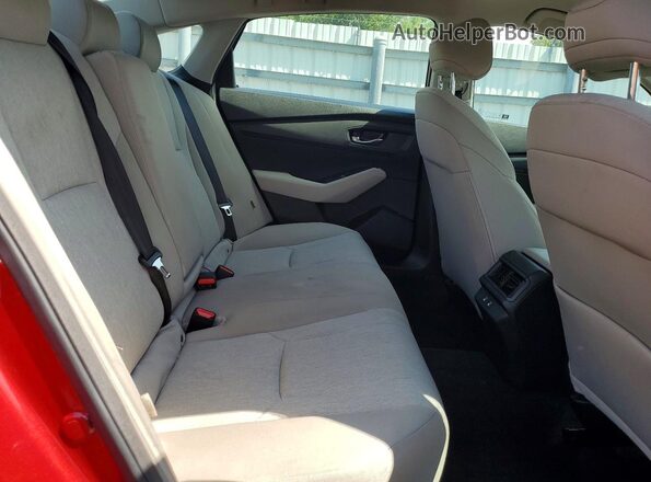 1HGCY1F24SA019752 2025 HONDA ACCORD Red Вид задньої частини салону