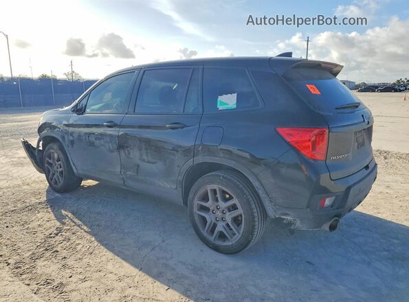 5FNYF8H53NB025371 2022 HONDA PASSPORT Black უკანა მარჯვენა