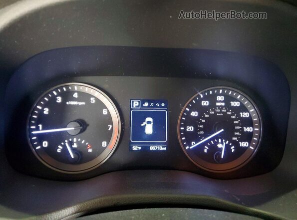 KM8J33A47GU207420 2016 HYUNDAI TUCSON Gray 