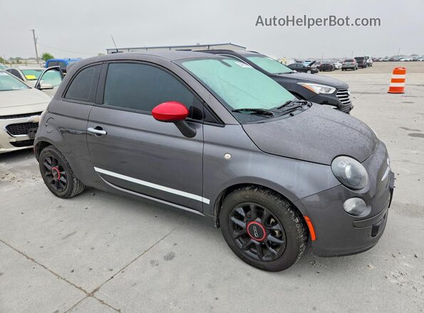 3C3CFFARXGT248530 2016 FIAT 500 Серый Вид спереди
