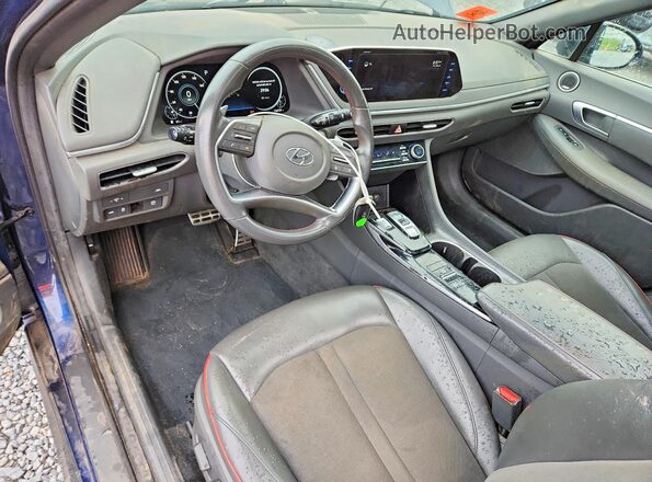 5NPEJ4J28NH133349 2022 HYUNDAI SONATA Blue 