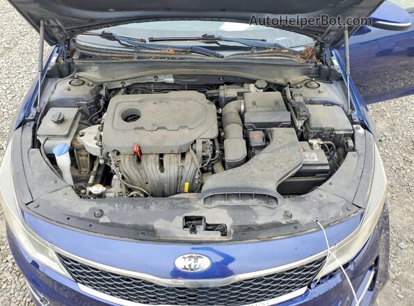 5XXGT4L31JG219987 2018 KIA OPTIMA Blue 