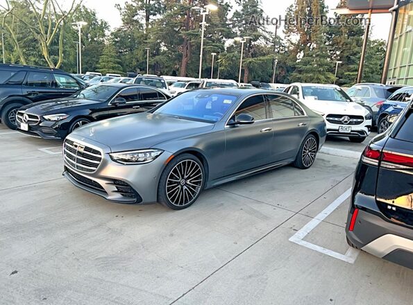W1K6G6DB1NA105593 2022 MERCEDES-BENZ S Gray 