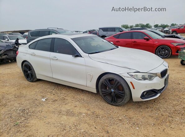 WBA4F7C55HG438075 2017 BMW 4 SERIES Белый Вид спереди