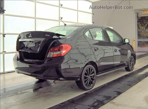 ML32F4FJ4LHF06330 2020 MITSUBISHI MIRAGE Черный Вид спереди