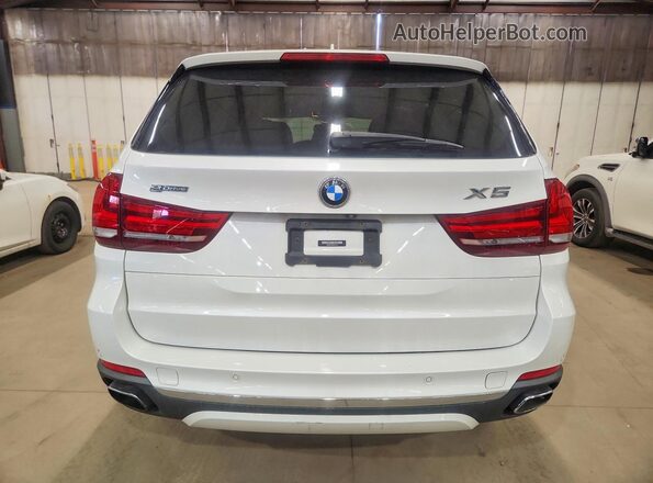 5UXKT0C58G0S78614 2016 BMW X5 White Front interior view